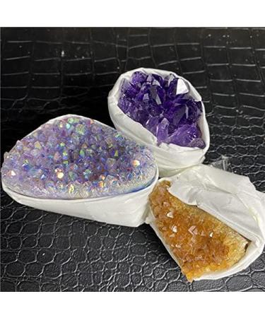 Crystals Stones Natural All Kinds of Crystal Quartz Minerals Specimen Amethyst Cluster Irregular Shape Rough Rock Stone Home JIZTGEDM (Color : Amethyst Cluster Size : 4-5cm) 4-5cm Amethyst Cluster - Buy Online on GoSupps.com