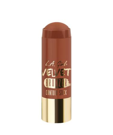 L.A. Girl Velvet Bronzer Contour Stick Suede 0.2 oz (5.8 g)