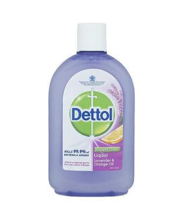 Dettol Disinfectant Liquid Oil - 500 ml (Lavander and Orange)