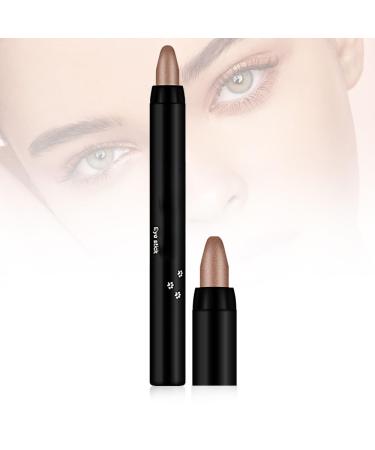 Water-resistant glitter-lid shadow pen Make-up-pin 16 Colors Highlight Eyeshadow Pen Waterproof Glitter Eyeshadow Eyeliner Pen eyeshadow pen Crayon eyeshadow pen Shimmer Cream (#05)