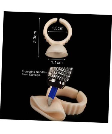 Beavorty Pen Kit Lip Liner Pencils Pot Red Ruler Eyebrow Microblading with Storage Kit Pen Ring Embroidery Cup Lip Liner Marker 1 count (Pack of 1) Red - Buy Online on GoSupps.com