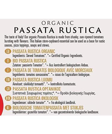 Biona Organic Passata Rustica 680g - Buy Online on GoSupps.com