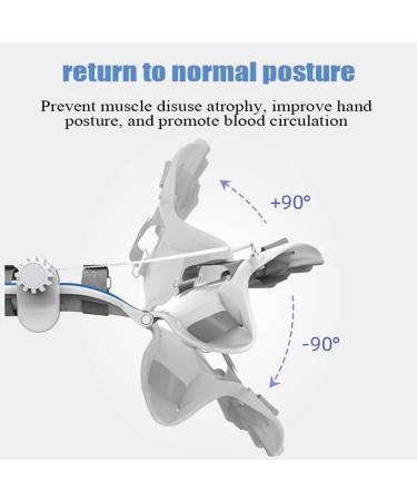 Adjustable Wrist Rehabilitation Equipment for Stroke Recovery - Right Hand Support for Tendon Injuries & Contractures - Buy Online on GoSupps.com