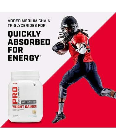 GNC Pro Performance Weight Gainer Protein Powder - Double Chocolate - 40 Oz. - Buy Online on GoSupps.com