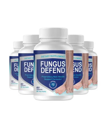 (5 Pack) Fungus Defend - Fungus Defend Proprietary Nail Health Support Formula (300 Capsules)