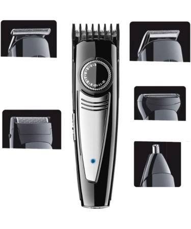 All-in-One Hair Cutting Tool & Grooming Kit for Men | Adjustable Clipper Beard Trimmer & Electric Shaver - International Shipping Available - Buy Online on GoSupps.com