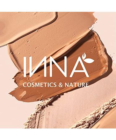 Inna Cosmetics & Nature HD Liquid Foundation - Vegan, Gluten-Free, Paraben-Free, Oil-Free, Mineral, Cruelty-Free, with Sun Protection and Antioxidants - Made in Canada - 30ml (Extra Light Porcelain/Medium Po...) - Buy Online on GoSupps.com