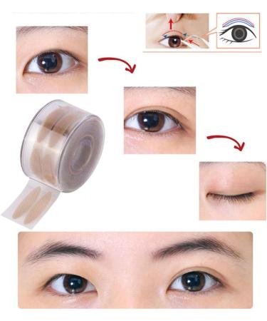 Gatuida Eye Lid Tape 1200pcs Heavy Duty Duct Tape Makeup Stickers Double Back Tape Eyelid Auxiliary Miss Supplies Make up - Buy Online on GoSupps.com