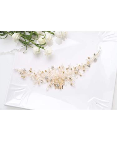 Denifery Makeup: Stunning Crystal Bridal Jewelry & Hair Accessories | Wedding Hair Combs & Headpieces - Buy Online on GoSupps.com