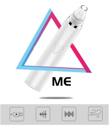 Kapmore Blackhead Removal Instrument Rechargeable USB Electric Pore Cleanser with Extraction Tools White - Buy Online on GoSupps.com