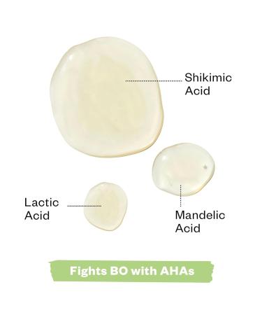 Kosas Chemistry Deodorant - Aluminium and Baking Soda Free + BO-Fighting AHA Serum that Exfoliates Softens and Nourishes the Skin (Fragrance Free) - Buy Online on GoSupps.com