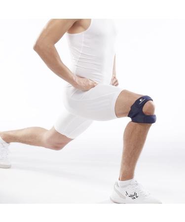 Dual Knee Strap Patella Brace by Comforband | Knee Pain Relief & Support for Runner s Knee Jumper s Knee Tendonitis - Men & Women (L/XL) | International Shipping Available - Buy Online on GoSupps.com