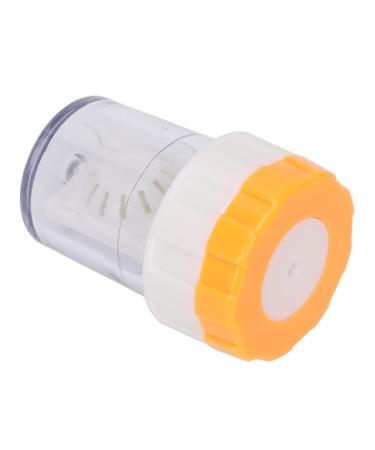 MINGZHE 10 Pack Manual Contact Lens Washer Portable Professional Soaking Case in Orange for Safe Eye Care - Buy Online on GoSupps.com