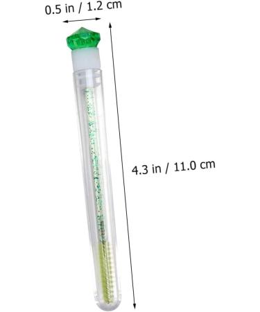 FOMIYES 24 Pcs Crystal Eyelash Brush Tube Eyelash Mascara Spoolie Portable Eyelash Tube Supplies 11x1.2cmx2pcs Random Colorx2pcs - Buy Online on GoSupps.com