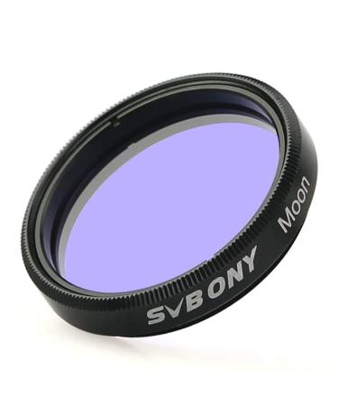 SVBONY Telescope Filter, 1.25 inches Planetary Filter for Astronomy Telescope Eyepiece, Increase Contrast and Reduce Light Pollution, for Lunar Planetary Observation and Astrophotography