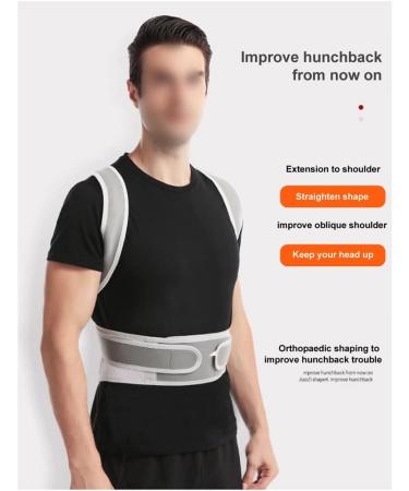 Posture Corrector Brace Shoulder Slouching Corrective Back Support Braces&Support Belt for Men Women(XXL Code) - Buy Online on GoSupps.com
