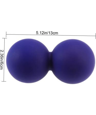 Minkissy Fitness Peanut Lacrosse Foam Roller - Muscle Massage Ball for Yoga & Acupressure - Black Mobility Roller for Hair & Foot Relief - Buy Online on GoSupps.com