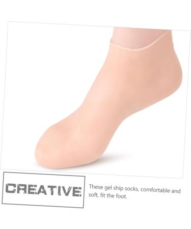 DOITOOL 6 Pairs Gel Socks Lined Socks Anti- Moisturizing Womens Low Cut Socks Socks Moisturizing Heel Moisturizing Socks for Women Men Stocking Man Foot Sebs High Heels - Buy Online on GoSupps.com