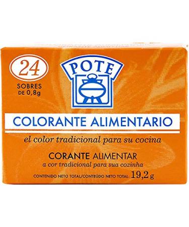 POTE- Food Coloring - The Traditional Color for Your Kitchen- Box 24 sachets