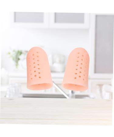 Healifty 6 Pairs Protective Toe Cap Cushion Tubes - Skin Color - 4.5X2.1 cm - Buy Online on GoSupps.com
