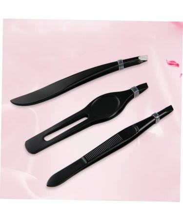 minkissy 1 Slant Tip Tweezers Tweasers Eyebrow Clips Facial Hair Removal Tweezers Eyebrow Shaping Tool Splinter Tweezers Eyebrow Plucker Make up Kit Eyebrow Clip Tweezers Fragments Face - Buy Online on GoSupps.com