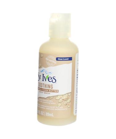 St. Ives Soothing Oatmeal and Shea Butter Body Wash 3 oz - Pack of 2 - Buy Online on GoSupps.com