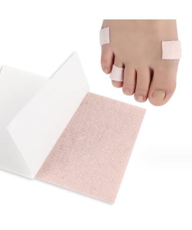 4 Sheets Callus Cushions Pads for Feet Toes Heel Soft Lint Corn Cushion Pads Self Adhesive Corn Protector Foot Care Cushions Medium Pink