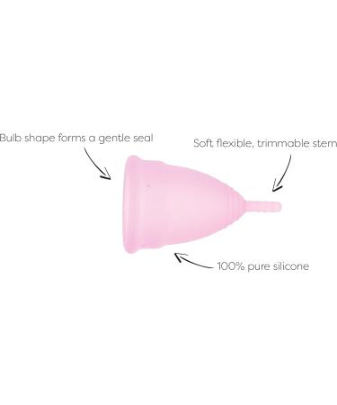 Menstrual Cups Size S - Eco-Friendly Comfortable Reusable | Shop Internationally - Buy Online on GoSupps.com