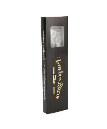 Shop Ergonomic Vintage Beard Blade Holder - Tight-Fitting Zinc Alloy Straight Edge for Precision Grooming - Buy Online on GoSupps.com