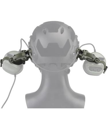 Helmet Rail Adapter for Tactical Headset | Multi-Angle Rotation | Fits OPS Core ARC & Team Wendy M-LOK Rail | OD Color - Buy Online on GoSupps.com