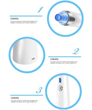 Professional Electric Pore Extractor Tool USB Rechargeable for Girls Women Pore Vacummer - Buy Online on GoSupps.com