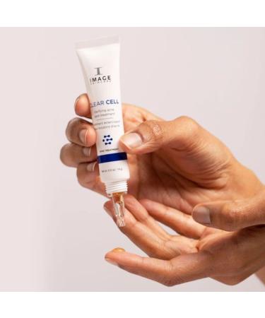 IMAGE Skincare CLEAR CELL Clarifying Acne Spot Treatment 0.5 oz - Salicylic Acid Formula for Existing and Preventing New Blemishes - Buy Online on GoSupps.com
