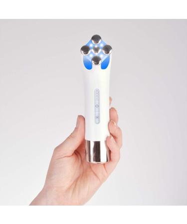 Collagenius EMS Facial Toner with LED Light Therapy for Targeting Fine Lines and Wrinkles and Deeply Nourishes The Skin to Prevent Acne Break Outs USB Rechargeable - Buy Online on GoSupps.com