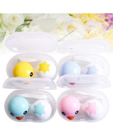 Healifty 4pcs Duck Lens Container Holders - Innovative & Fun Storage Solutions for Contact Lenses - Buy Online on GoSupps.com