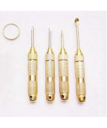 2 Sets 4 in1 Ear Pick Mini Steel Screwdrivers Ear Cleaners Keychain Health Care Cleaning Tools Kit Set - Buy Online on GoSupps.com