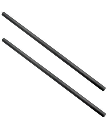 15mm Carbon Fiber Rod (17 Inch) Applicable for Follow Focus, Shoulder Rig, Matte Box, Lens Support, Pack of 2 17 inch/43cm
