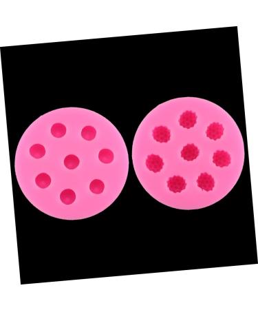 MAGICLULU Decor 4 Pcs Cakesicles Mold Non-Stick Mold Silicone Mold Cake Decorations Pink Mold Cake Decorating Tool Fondant Mold DIY Mold Cake Toppers Cake Mold Blueberry Fondant Cake medium - Buy Online on GoSupps.com