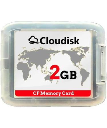 Cloudisk Compact Flash CF Card Memory Cards - High Speed Reader for DSLR Camera (2GB) - Buy Online on GoSupps.com