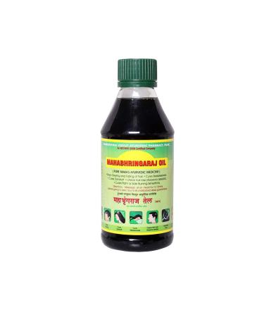 RVAP Mahabhringraj Oil 500ml | Pure indian MaKa's Ayurvedic Oil for Hair care | Enriched with various Indian herbs and ingredients (17 fl oz)