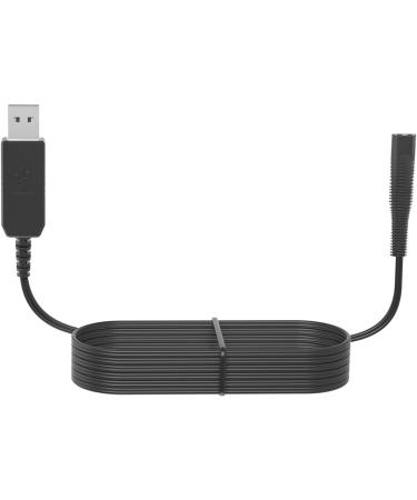 TONXX 12V 400mA Shaver Charger Cable for Braun Series 3/5/7/9 - Compatible with Razor Models 370 3040s 310s 340S 5190cc 5040s 740S 7865cc 9290cc - International Shipping Available - Buy Online on GoSupps.com