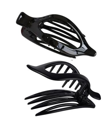 9Pcs Alligator Hair Clips - Plastic Claw Clips Set for Women & Girls | Hair Styling Accessories - Buy Online on GoSupps.com