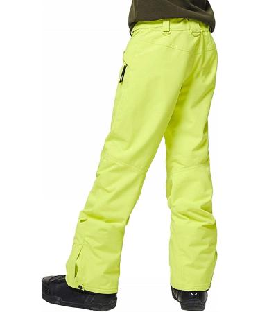 O'Neill Boys PB Anvil Snow Pants 152 - Lime Punch | Waterproof Warm & Stylish Snow Gear for Kids - Shop Internationally! - Buy Online on GoSupps.com