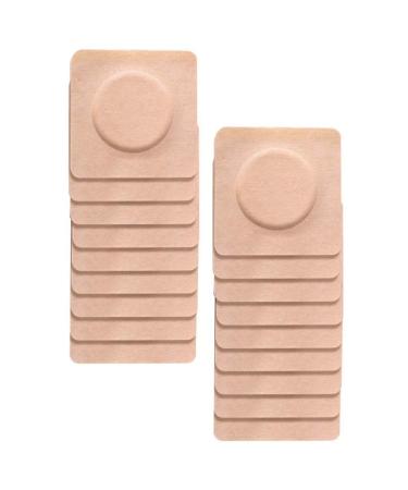 MILISTEN 20pcs Non- Woven Corn Cushion Toe Pads Corn Remover Patch Toe Corn Callus Removal Moleskin Tape Adhesive Feet Heel Sticker