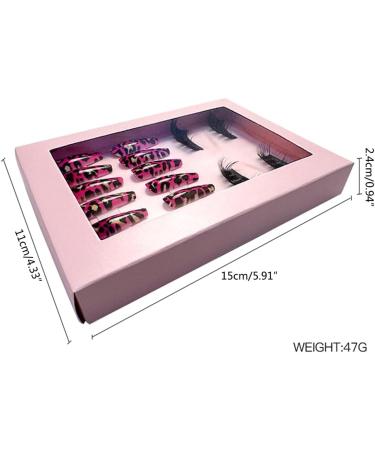 PLCPDM Eyelashes Natural Look False Eyelashes Press on s Reusable Fake s with Glues for Women SET69 - Buy Online on GoSupps.com