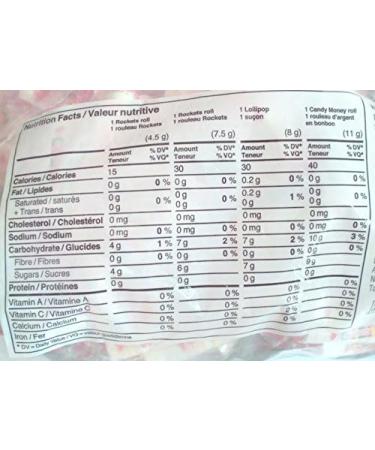 Candy Rolls Rockets Super Assortment Rocket Rolls Lollipop Candy Money 200 Count 1.25kg - Buy Online on GoSupps.com