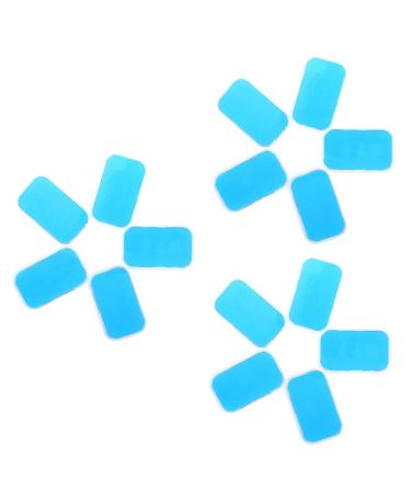 Beaupretty 90 STK belly-gel pads Muscle-toner-gel pads ABS-stimulator gel pads Gelpads for abdominal stimulators replacement gel pads intelligently abdominal instrument fitness