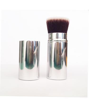 minkissy Retractable Makeup with Cover Cosmetic Applicator Foundation Brush Retractable Blush Brush Makeup Tool Retractable Powder Brush Makeup Supplies Artificial Fiber Telescopic - Buy Online on GoSupps.com