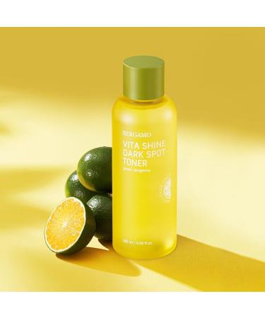 BERGAMO Green Tangerine Vita Shine Toner for Soothing Hydrating Face Moisturizer Korean Skin Care 6.09 fl.oz 180ml - Buy Online on GoSupps.com