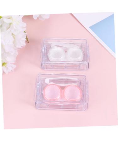 JECOMPRIS Mini Container Set for Colored Contact Lenses - 6 Cute Storage Boxes with Color Mirror Film & Cleaning Case - International Shipping Available - Buy Online on GoSupps.com