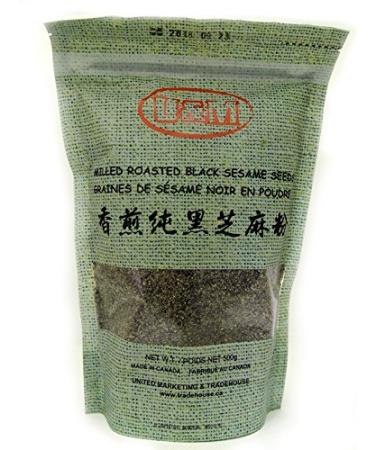 Milled Roasted Black Sesame Seeds